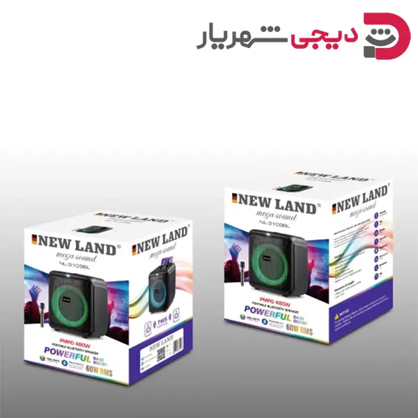 اسپیکر پرتابل نیولند NL-3109BL