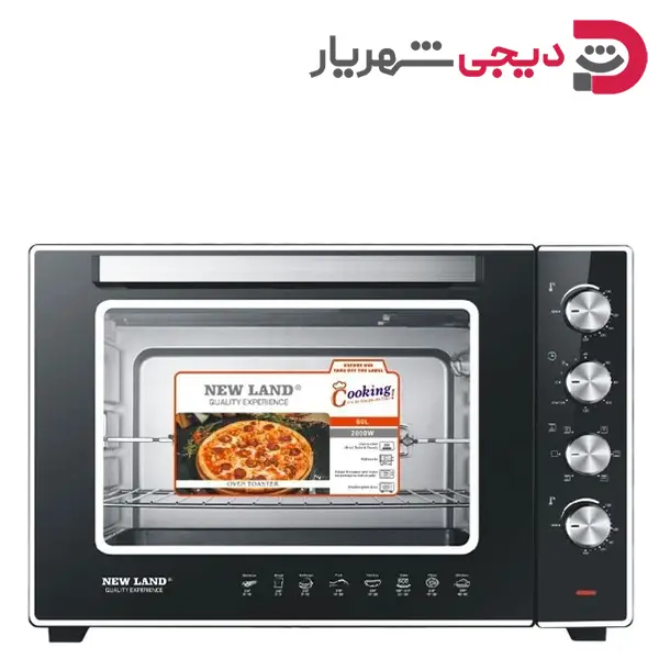 آون توستر 60L مشکی نیولند NL-2960BL