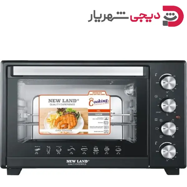 آون توستر 35L مشکی نیولند NL-2935BL