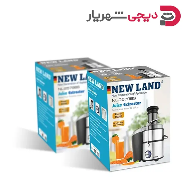 آبمیوه گیر تک کاره نیولند NL-2579BS