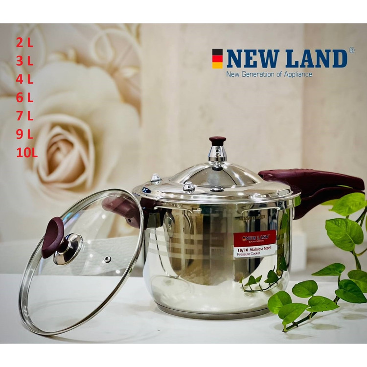زودپز گلدار 10 لیتری نیولند مدل NL-2244RD