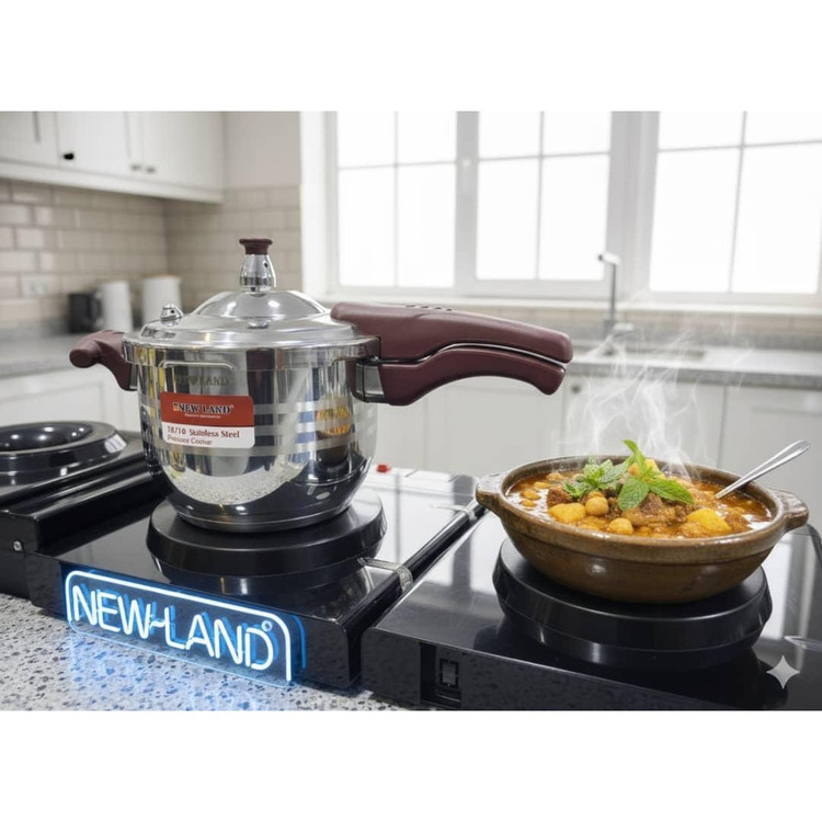 زودپز گلدار 10 لیتری نیولند مدل NL-2244RD
