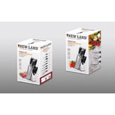ست چاقو 9 پارچه استیل نیولند NEW LAND NL 2891