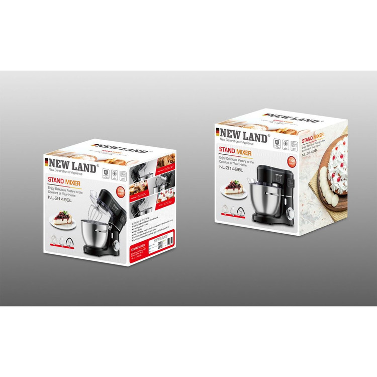 همزن صنعتی 1900وات-8لیتر Newland مدل 3149BL