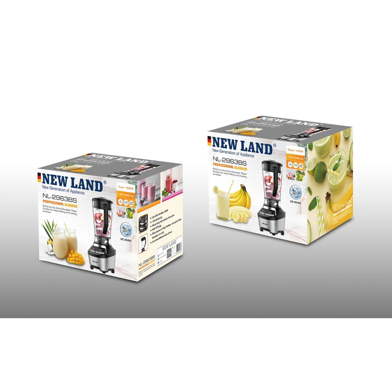 مخلوط کن حرفه ای نیولند nl2963bs