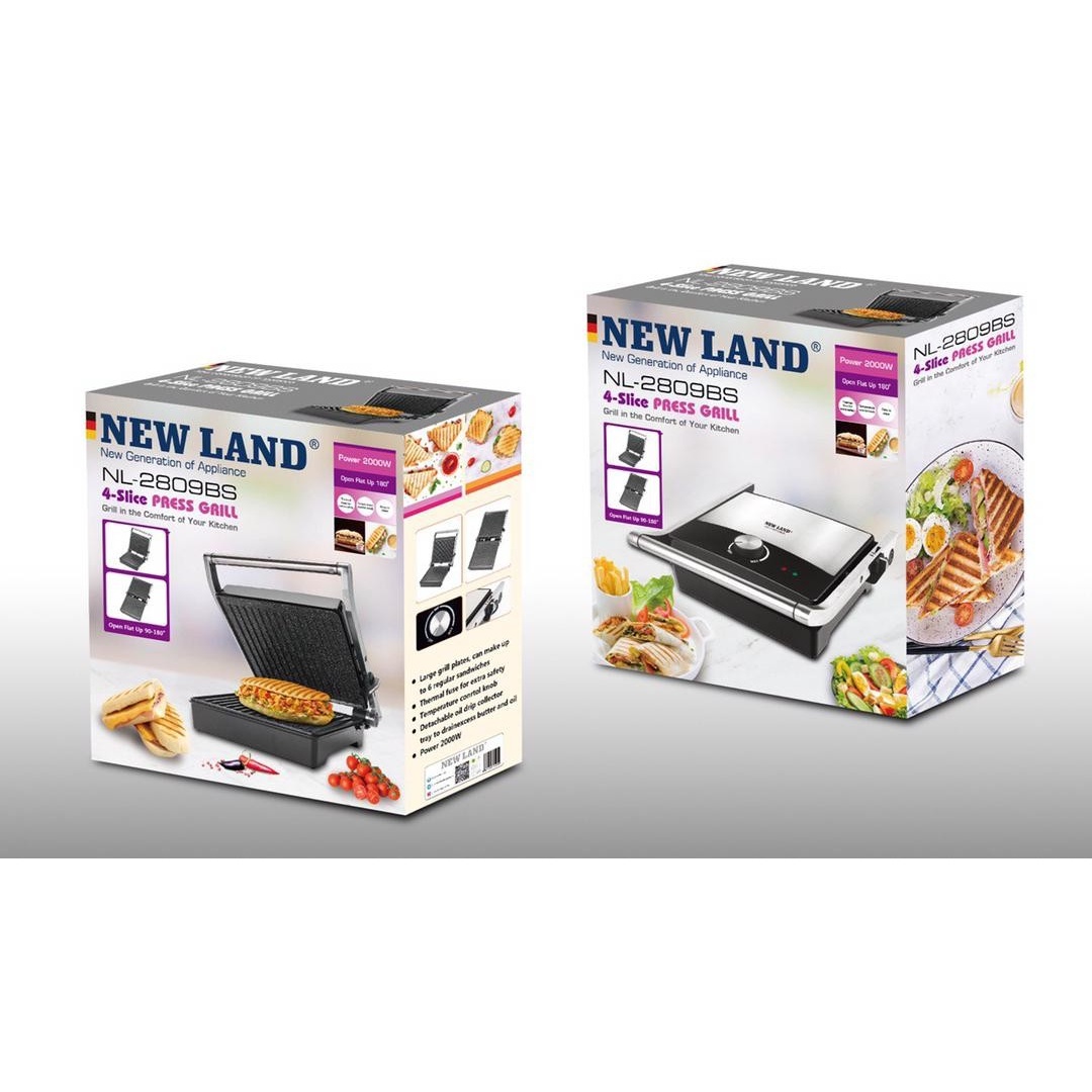 گریل کانتک نیولند مدل 2809BS