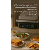 گریل حرفه ای نیولند مدل 2810BS