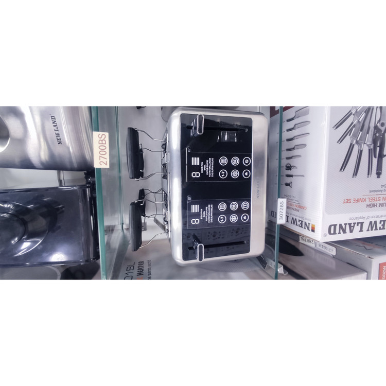 توستر نان استیل چهار تیکه نیولند مدل NL-3072
