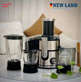 آبمیوه گیری 4 کاره 1000وات استیل نیولند مدل 2667BS