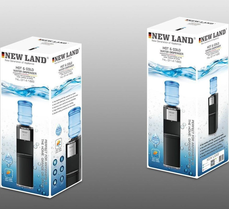 آبسردکن با یخ ساز نیولند NL-3142BS